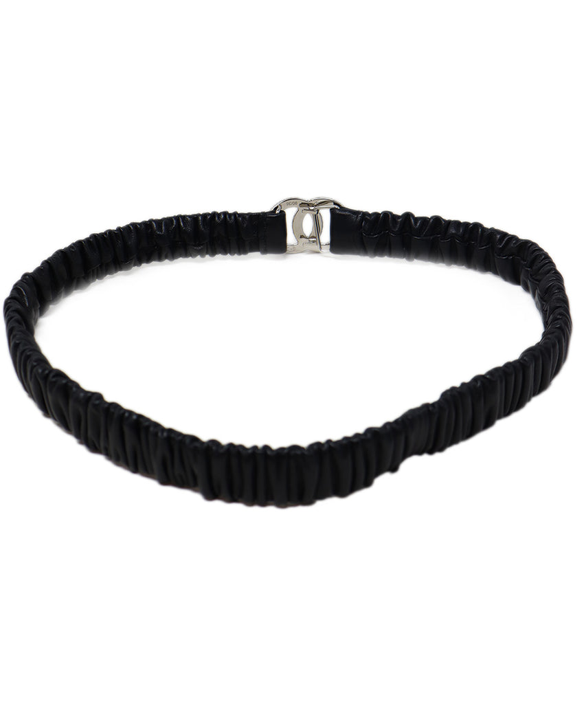 Chanel Black Leather Belt 1