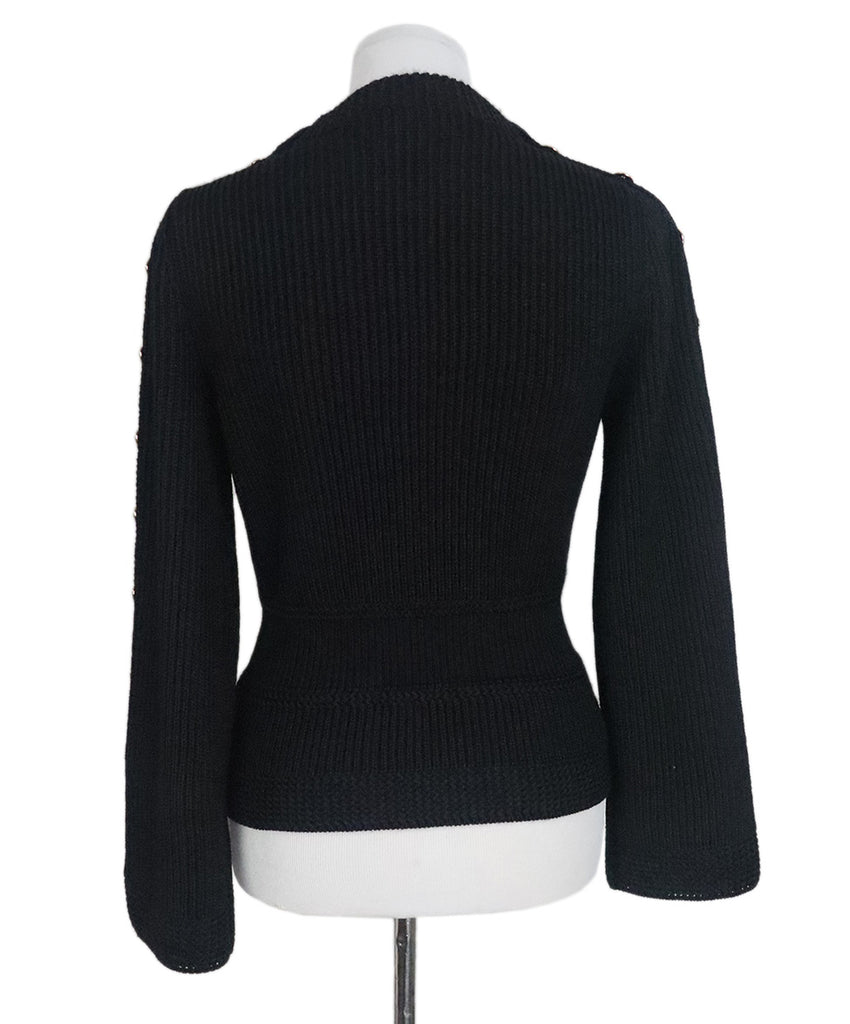 Chanel Black Knit Sweater 2