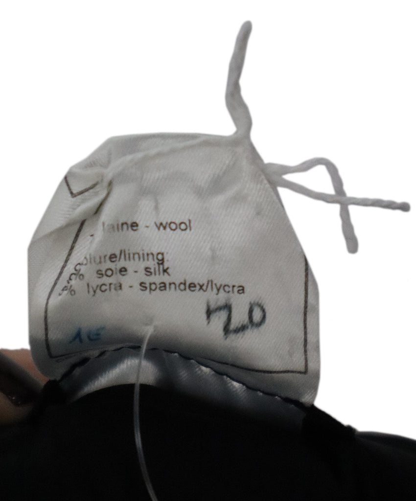 Chanel Black Wool Skirt 4