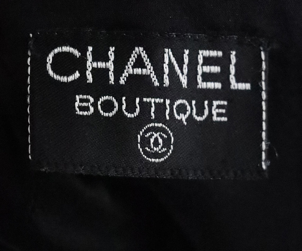 Chanel Black Wool Skirt 3