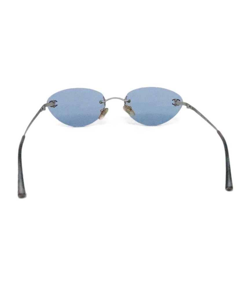 Chanel Vintage Blue Sunglasses - Michael's Consignment NYC