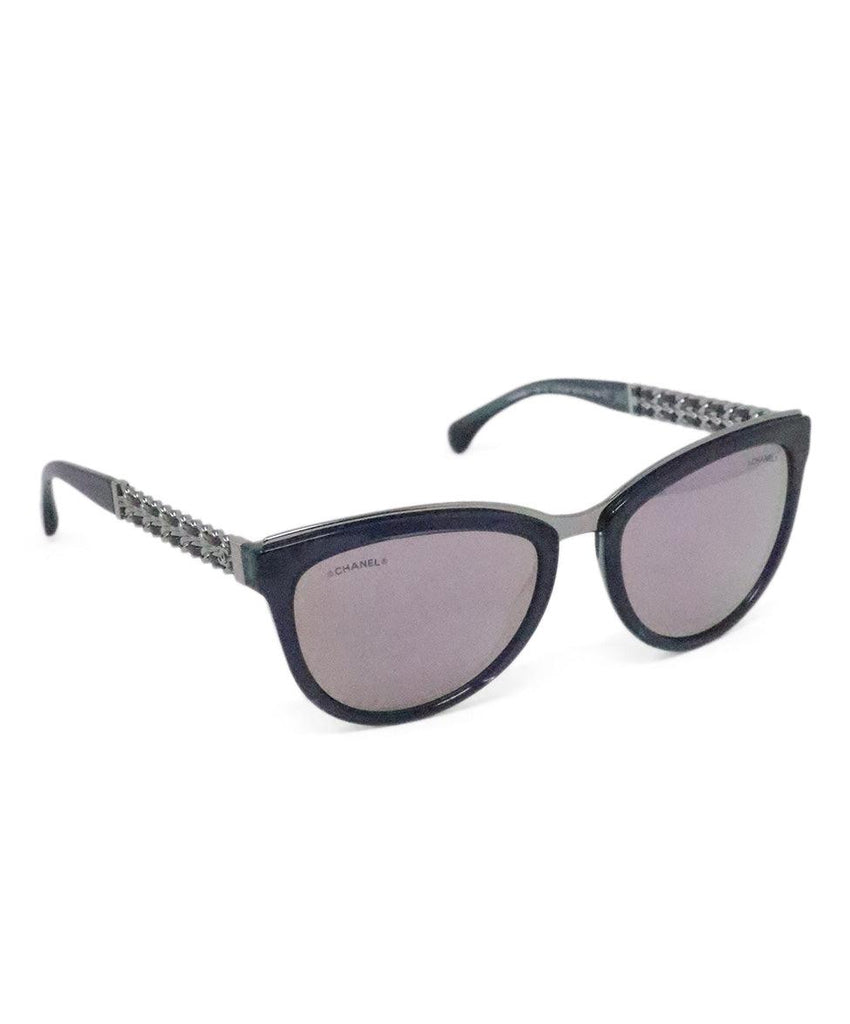 Chanel Purple & Blue Sunglasses 