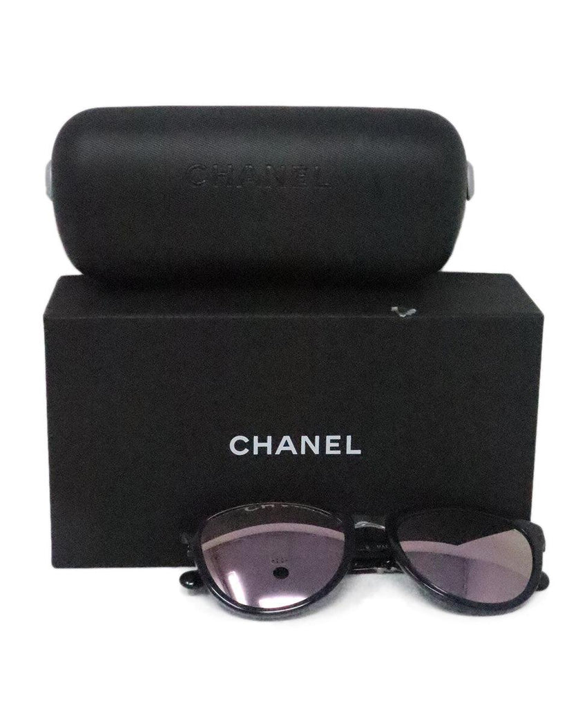 Chanel Purple & Blue Sunglasses - Michael's Consignment NYC