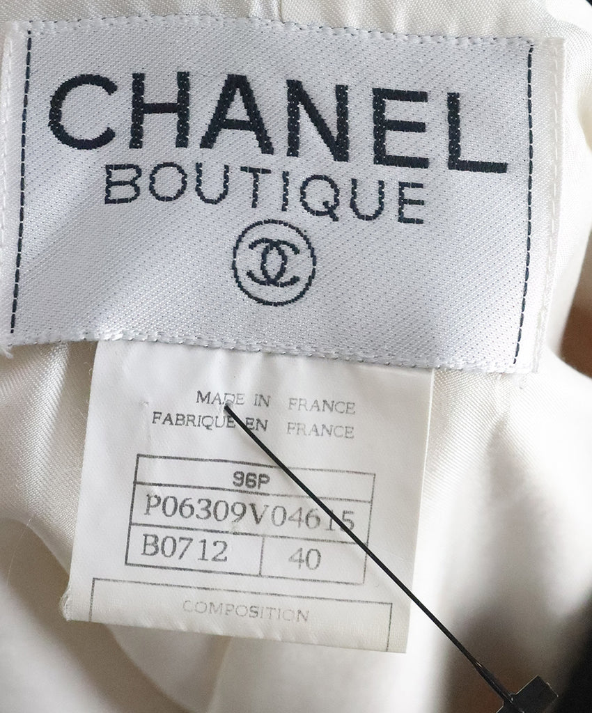 Chanel Spring 1996 Cream Jacket 3