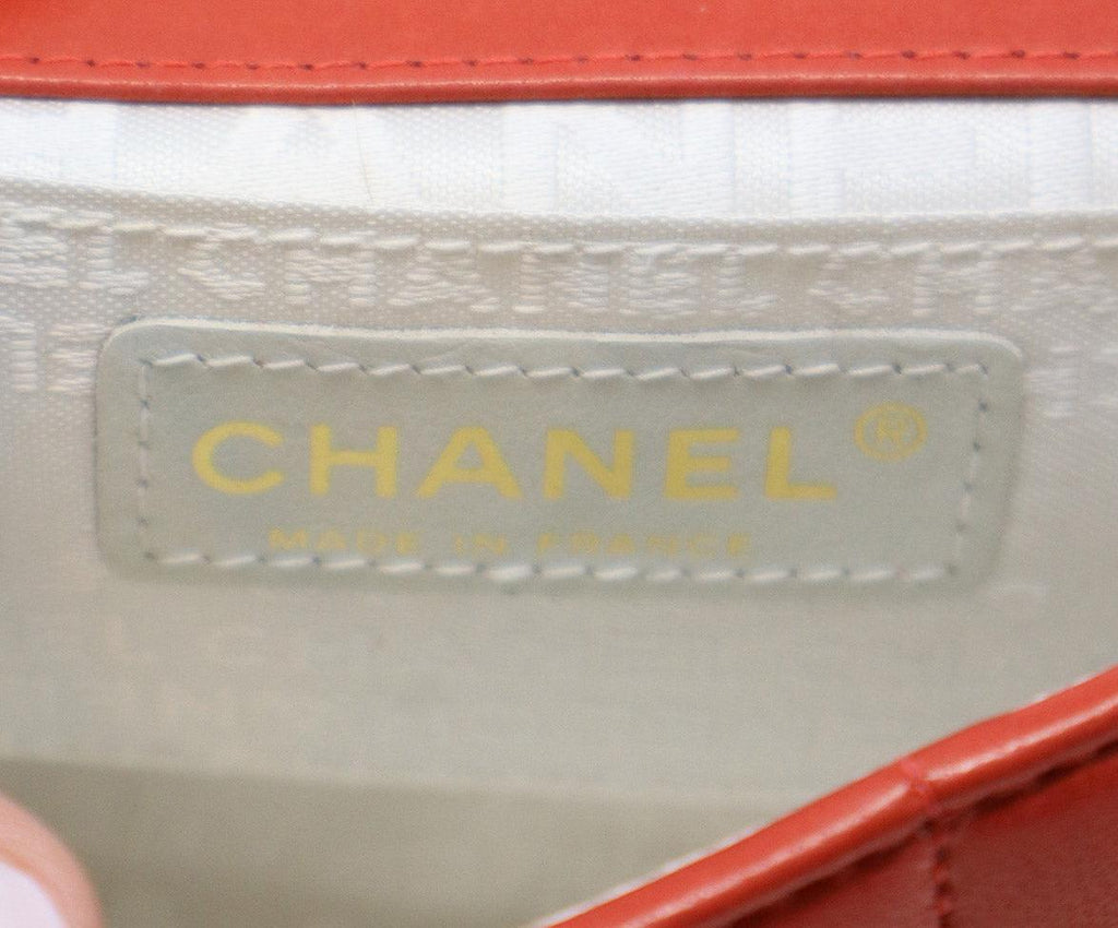 Chanel Coral Leather Extra Mini Flap Camellia Crossbody - Michael's Consignment NYC