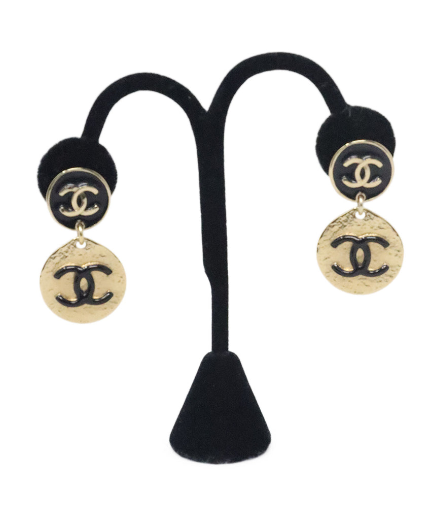 Chanel Gold Earrings 