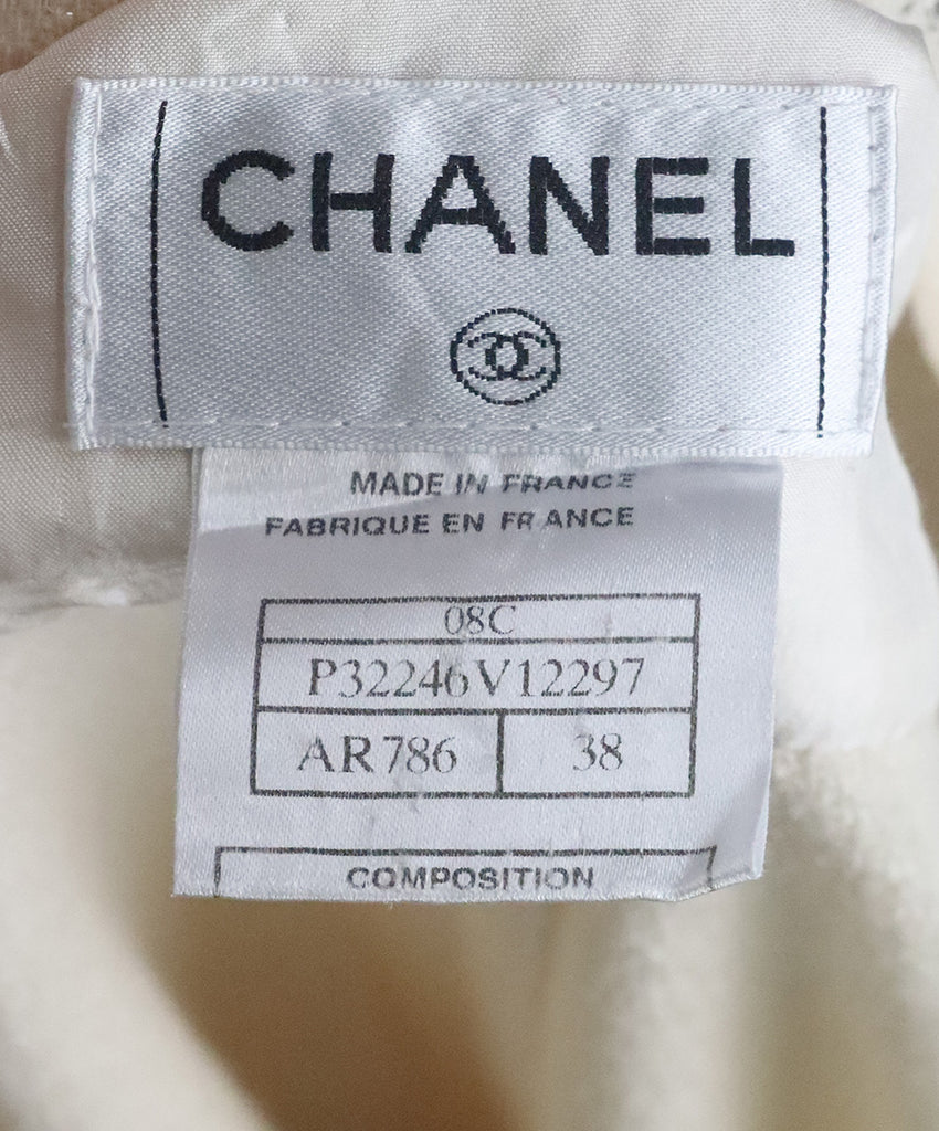 Chanel Cruise 2008 Ivory Shortsleeve Jacket 3
