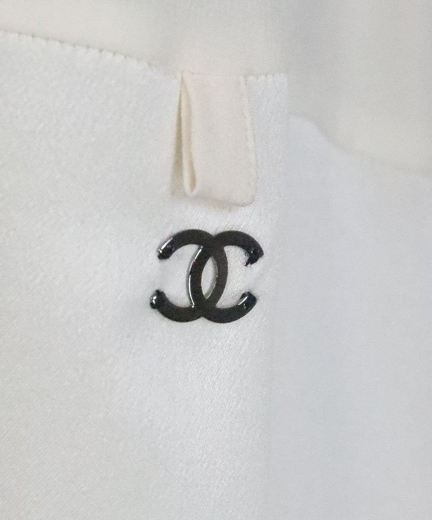 Chanel Ivory Silk Tunic sz 10 - Michael's Consignment NYC