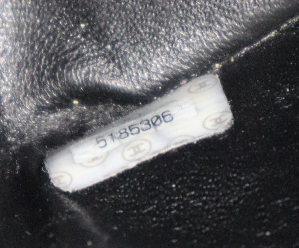 Chanel Vintage Black Caviar Leather Medium Diana Bag 6