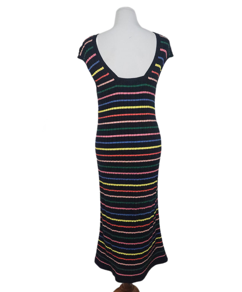 Chanel Multicolor Striped Dress 2