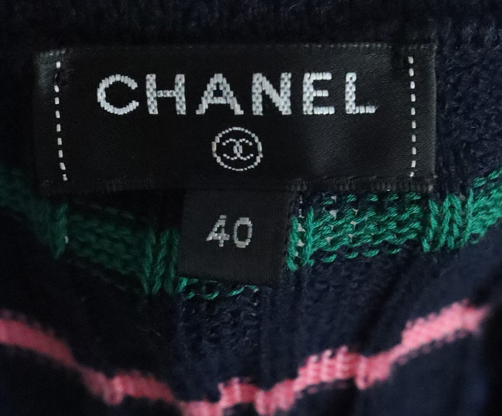 Chanel Multicolor Striped Dress 3