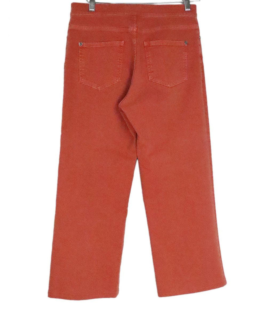 Chanel Peach Cropped Denim Pants sz 4 - Michael's Consignment NYC