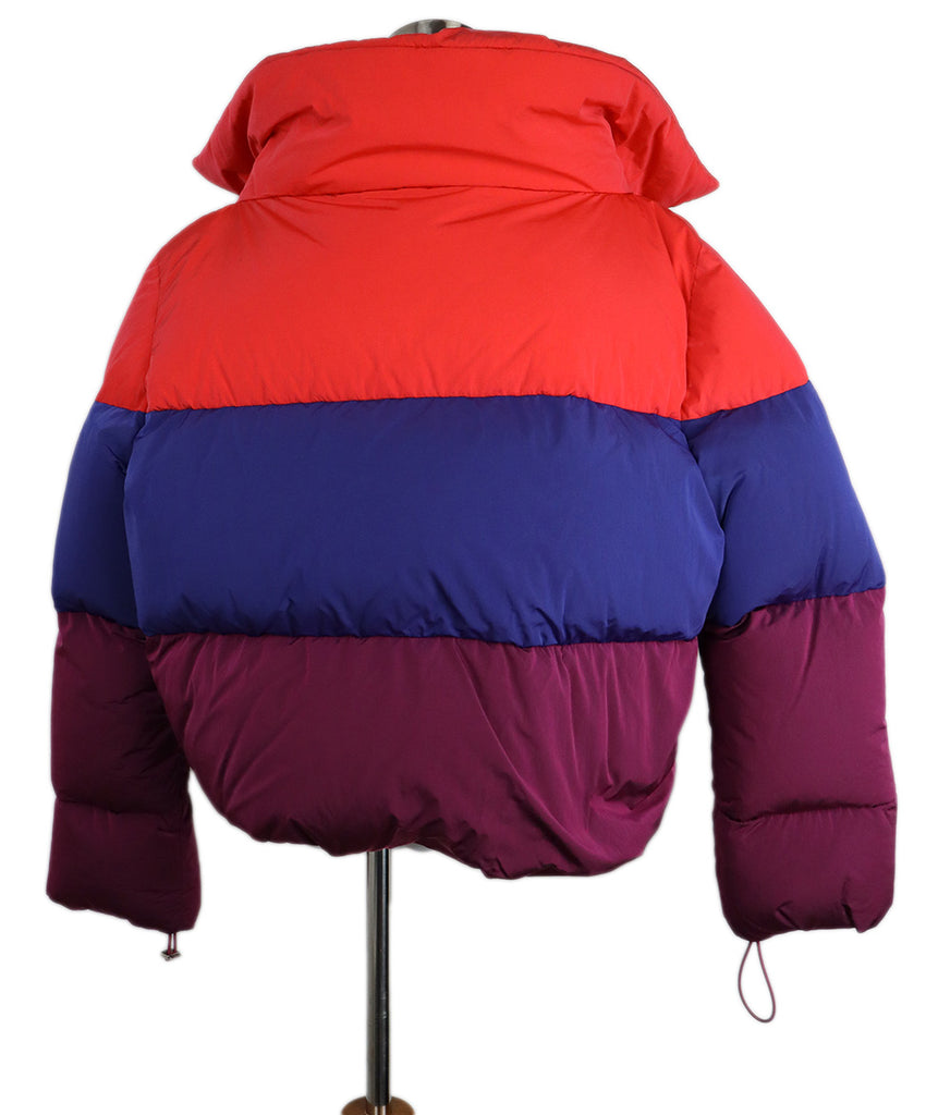 Chanel Purple Pink & Blue Puffer Jacket 2