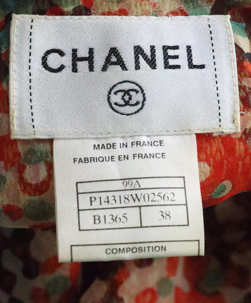 Chanel Red Tweed Tank Top sz 6 - Michael's Consignment NYC