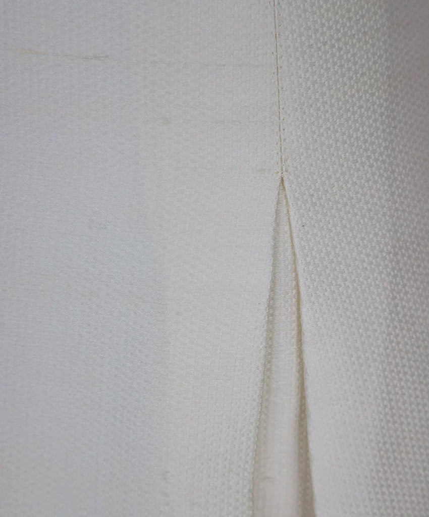 Chanel Ivory Silk & Cotton Skirt sz 4 - Michael's Consignment NYC