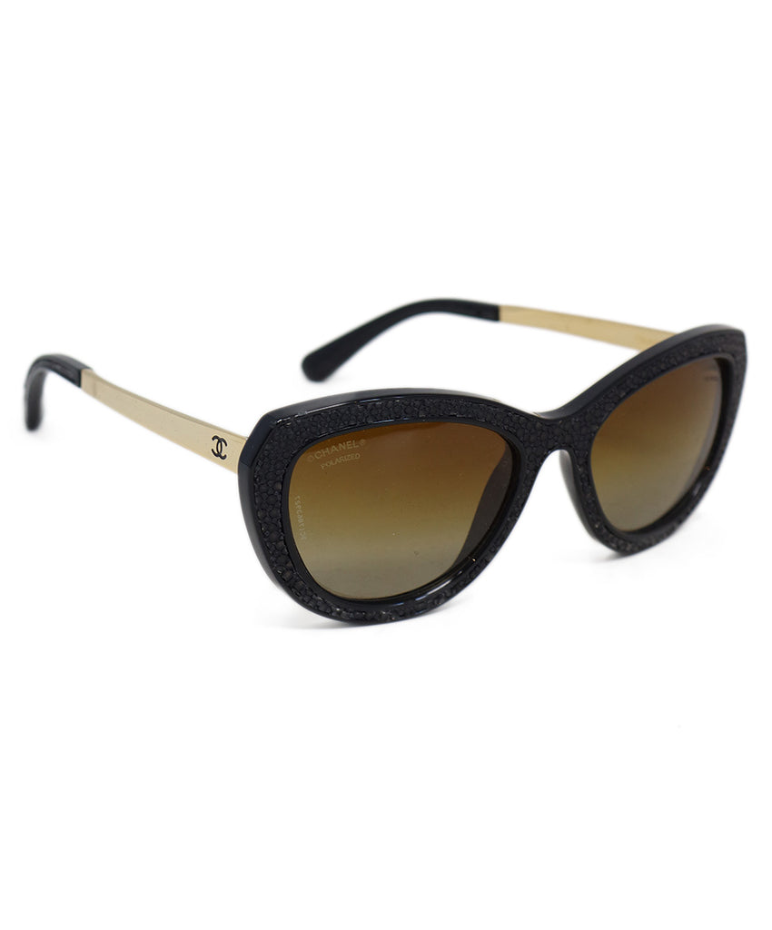 Chanel Grey Sting Ray Sunglasses 1