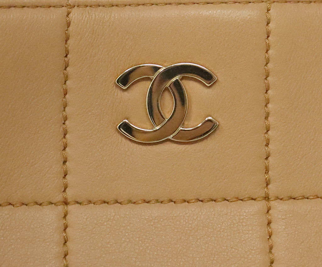 Chanel Tan Leather Tote 9
