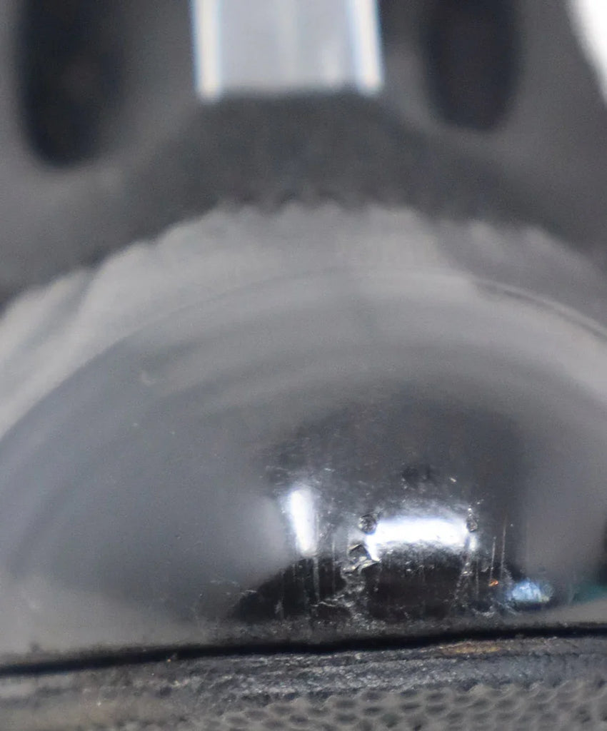 Chanel Vintage Black Leather Flats sz 10 - Michael's Consignment NYC