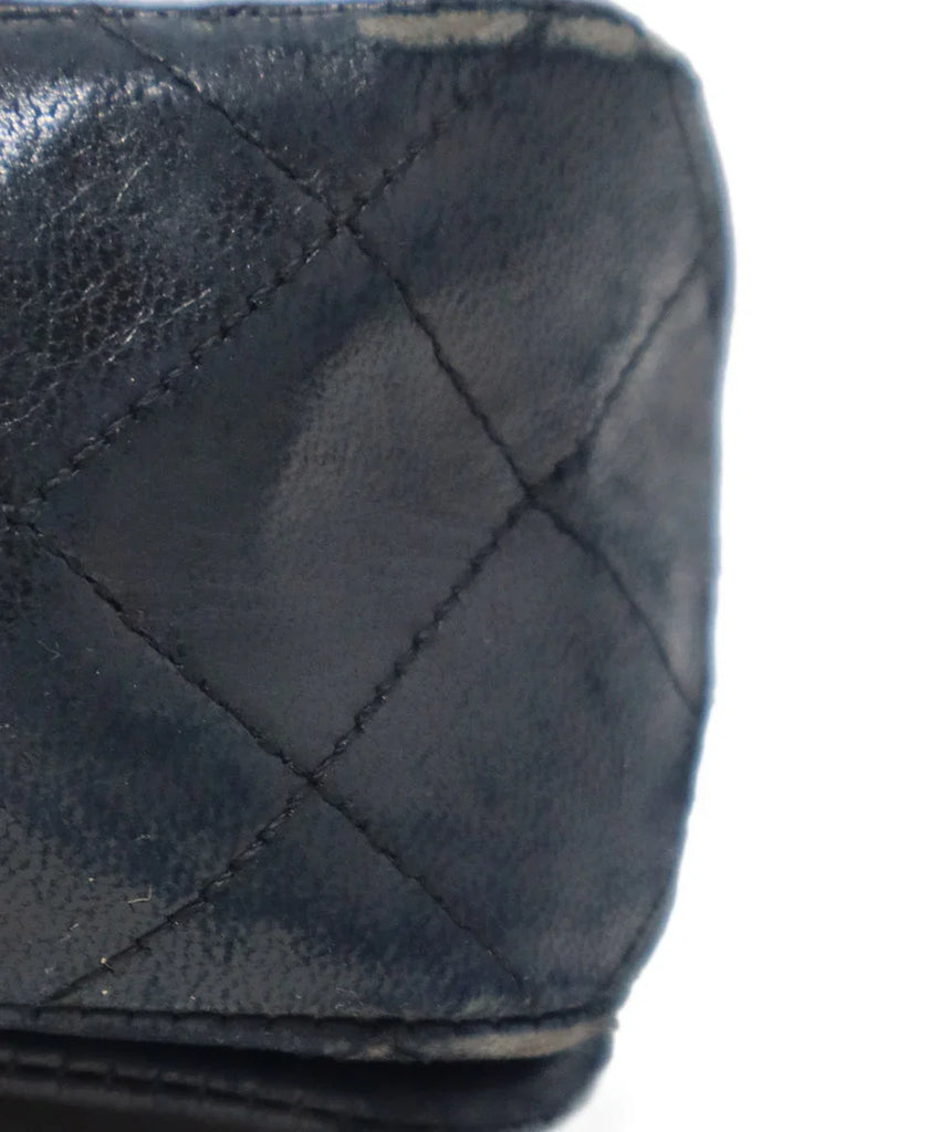 Chanel Vintage Black Matelasse Bag 12