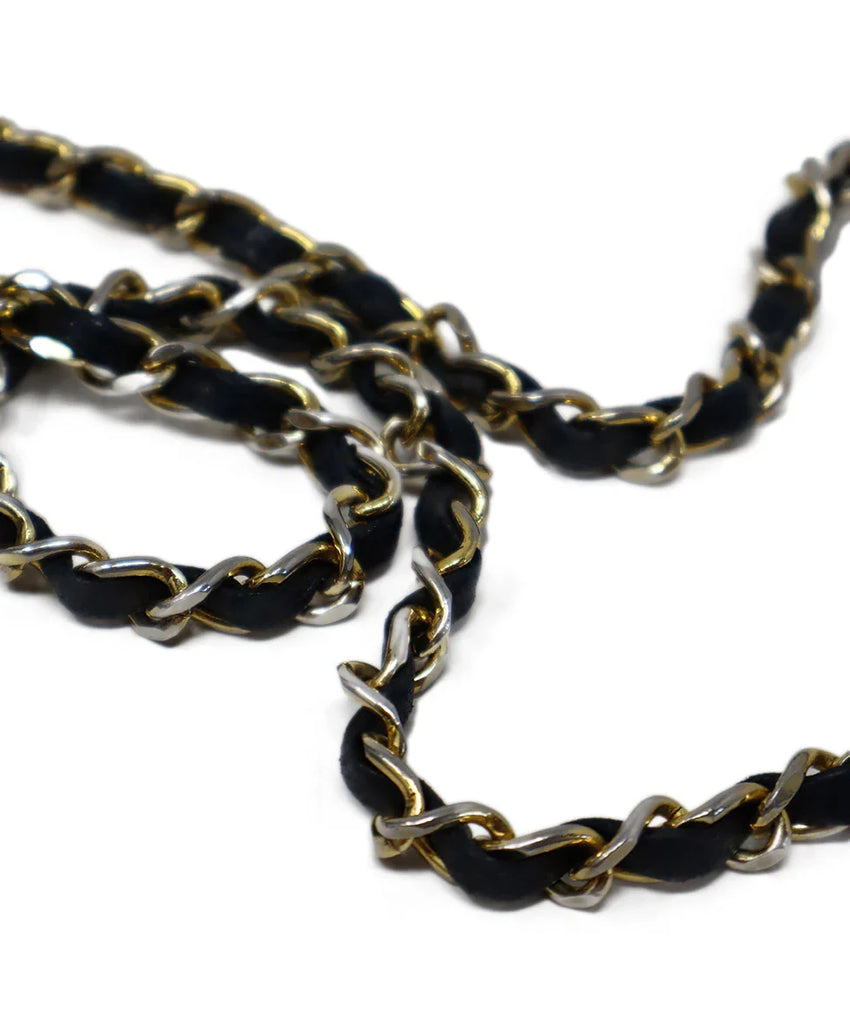 Chanel Vintage Black Matelasse Bag 13