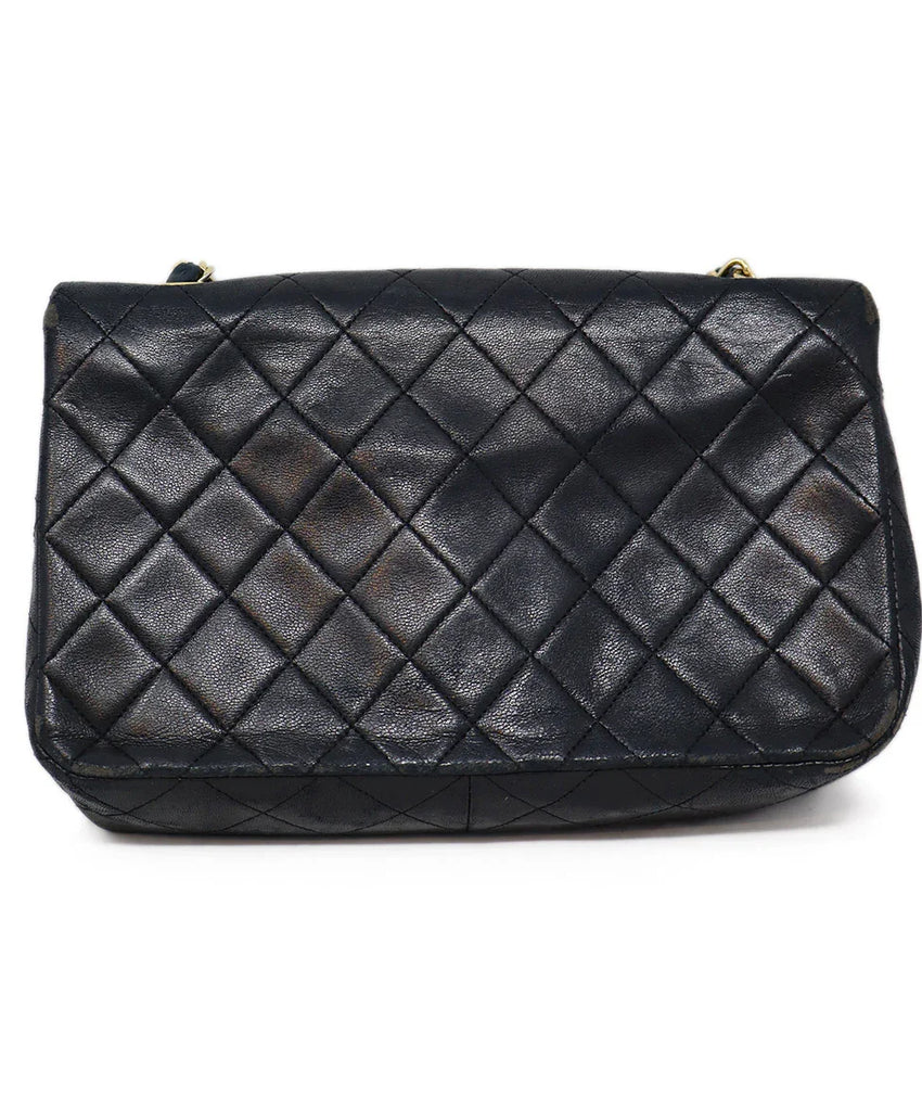 Chanel Vintage Black Matelasse Bag 2