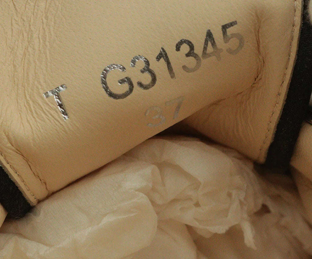 Chanel White & Black Linen Sneaker Espadrilles sz 7 - Michael's Consignment NYC