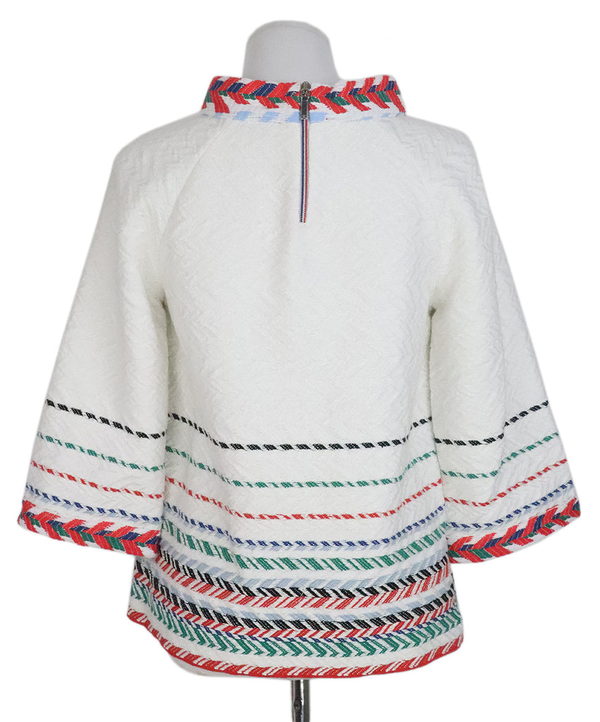 Chanel White Red & Green Knit Tunic 2