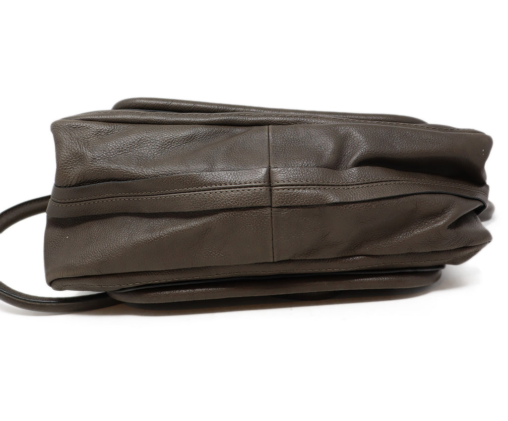 Chloe Grey Leather Satchel 3