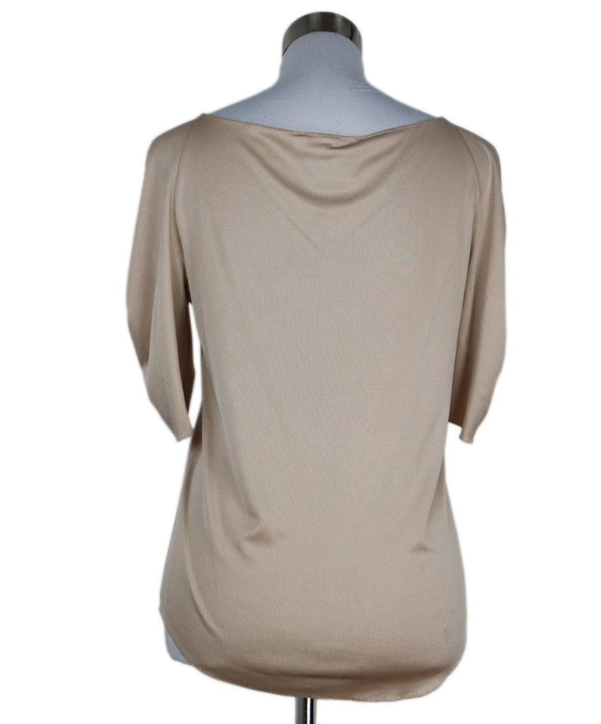Chloe Nude Silk Longsleeve Top 2