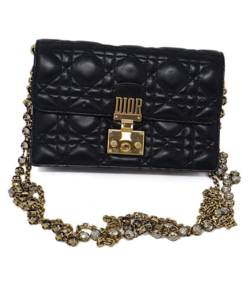 Christian Dior Black Leather Crossbody 