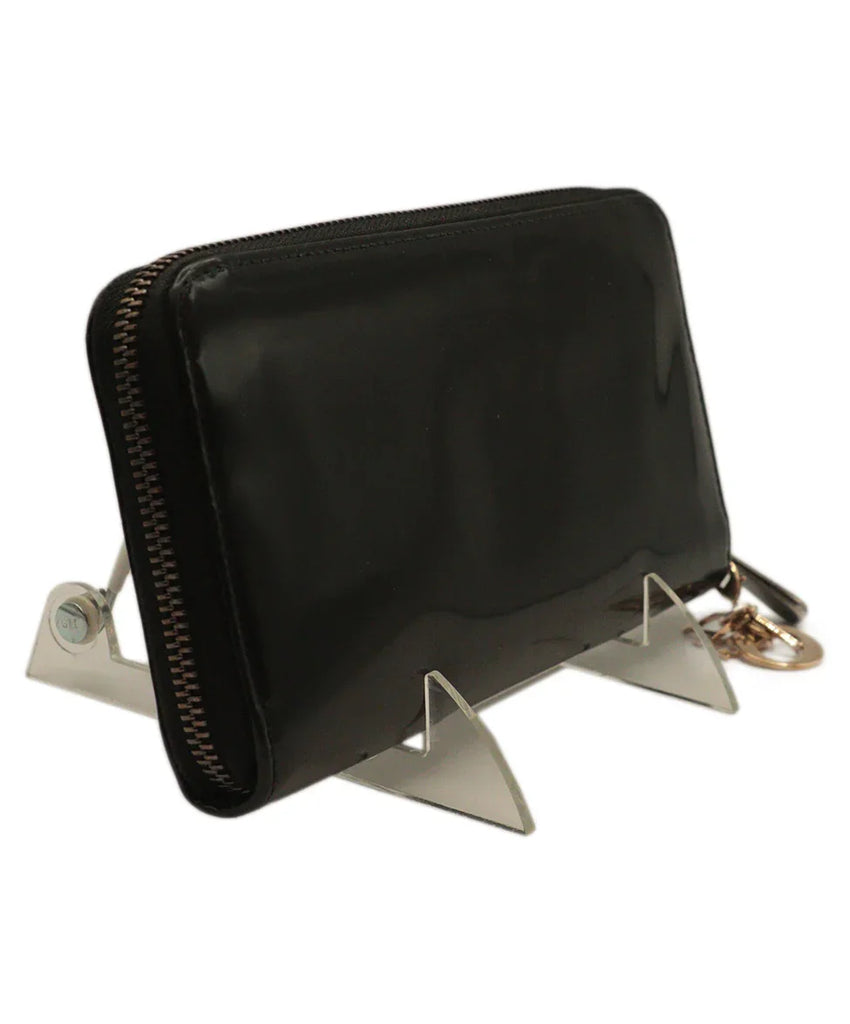 Christian Dior Black Patent Leather Wallet - Michael's Consignment NYC