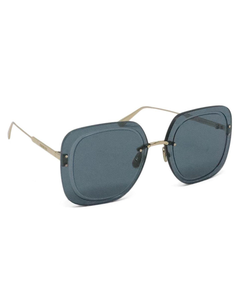 Christian Dior Blue Grey Sunglasses - Michael's Consignment NYC