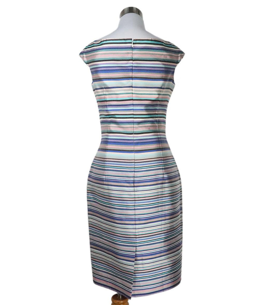 Christian Dior Striped Silk Dress sz 4 - Michael's Consignment NYC