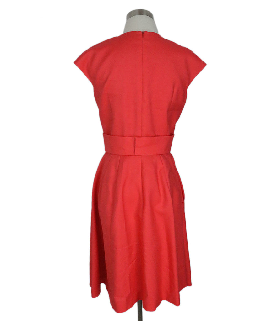 Christian Dior Orange Wool Dress 2