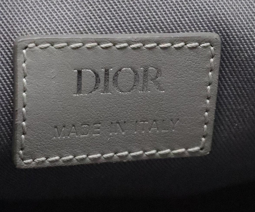 Christian Dior Grey Print Leather Crossbody 6