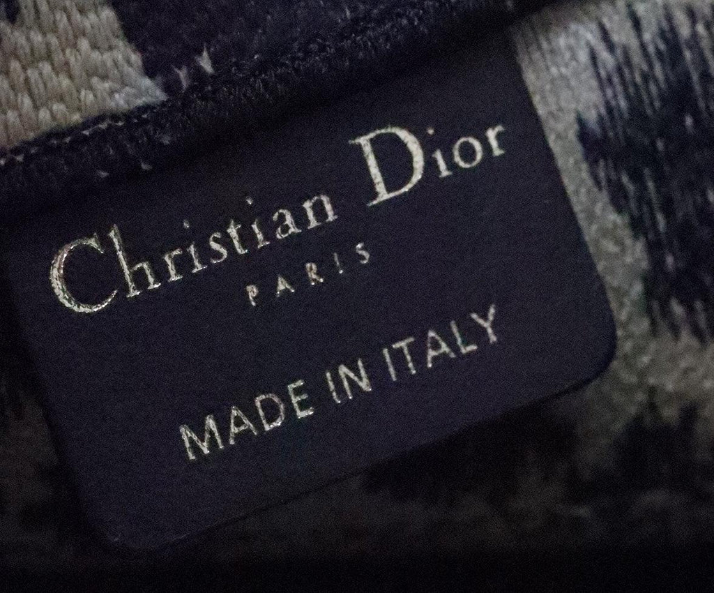 Christian Dior Black & Tan Small Book Tote - Michael's Consignment NYC