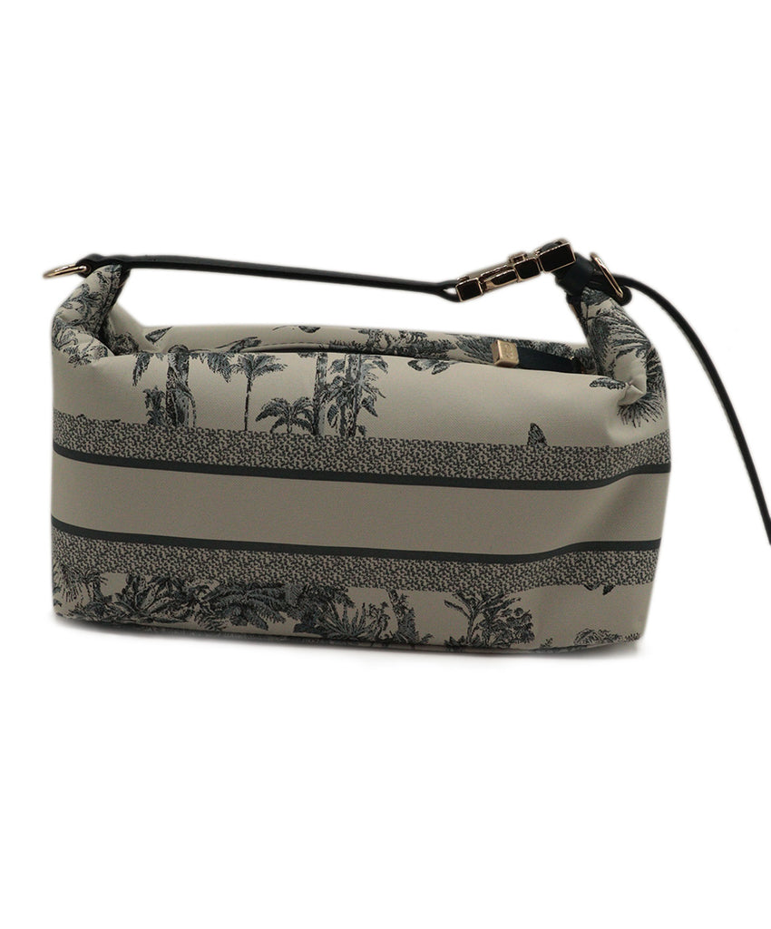 Christian Dior Navy Blue & White Medium TRavel Nomad Pouch 4