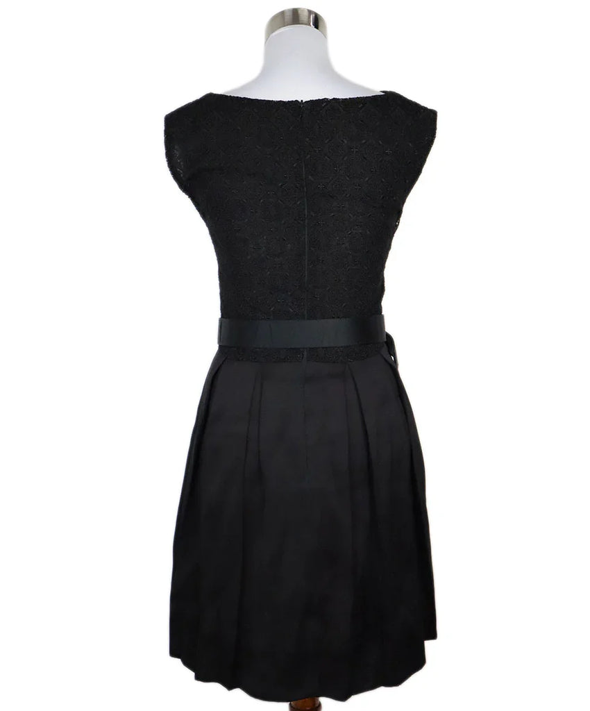 Christian Lacroix Black Lace Dress sz 6 - Michael's Consignment NYC