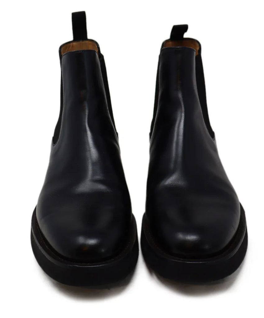 Church's Black Leather Booties sz 7 - Michael's Consignment NYC