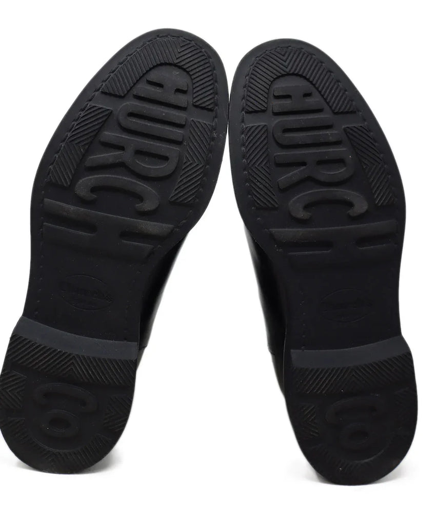 Church's Black Leather Booties sz 7 - Michael's Consignment NYC