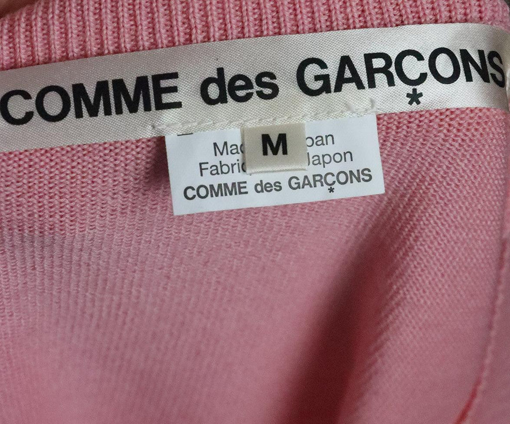 Comme Des Garcons Pink Wool Sweater 3
