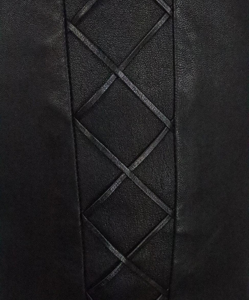 Cushnie Et Ochs Black Leather Skirt sz 2 - Michael's Consignment NYC