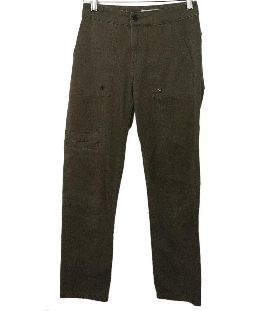 DL1961 Olive Cargo Pants sz 2 - Michael's Consignment NYC