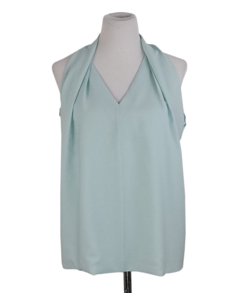 DVF Mint Green Polyester Top 