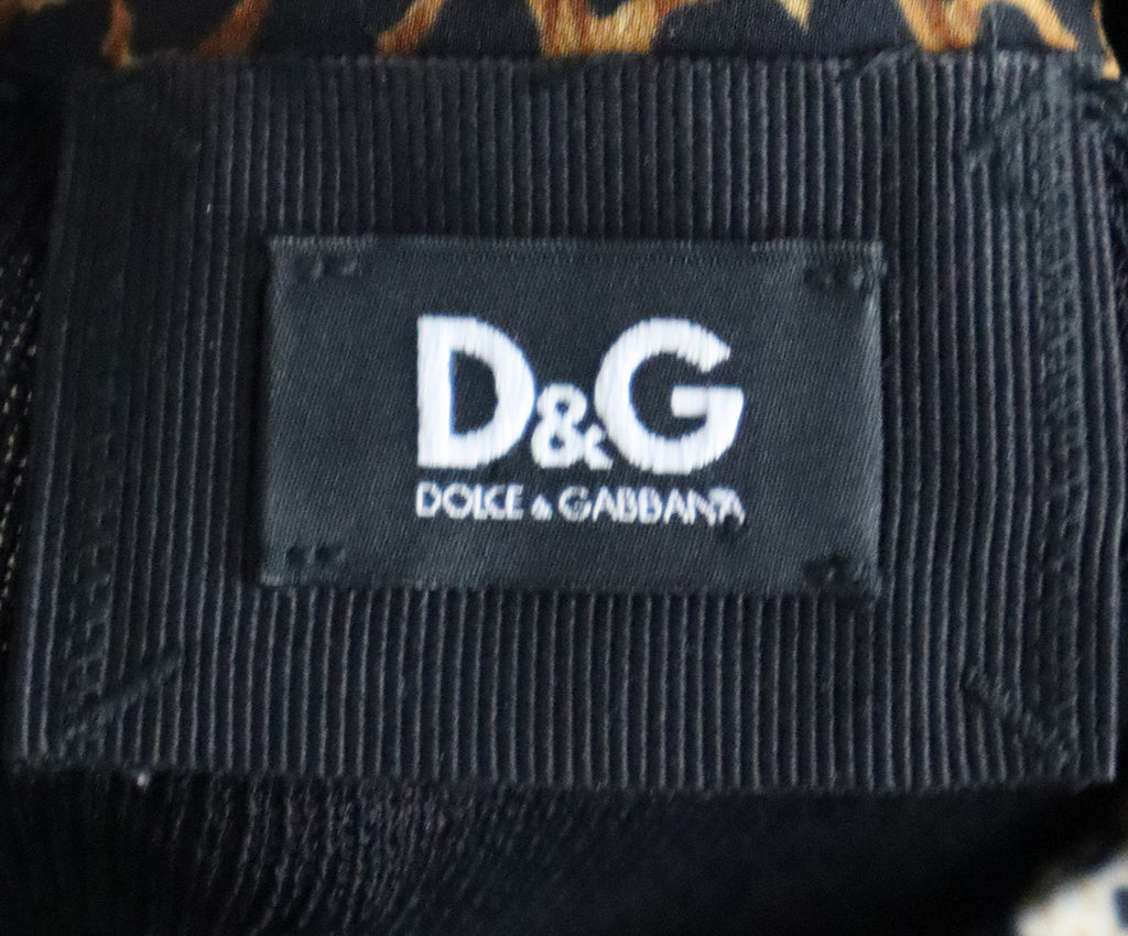 D&G Multicolor Print Silk Cardigan 3