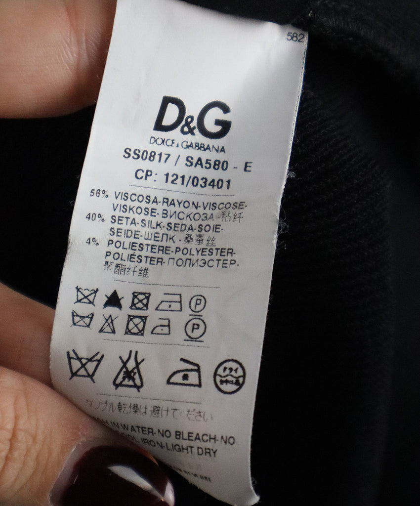 D&G Multicolor Print Silk Cardigan 4