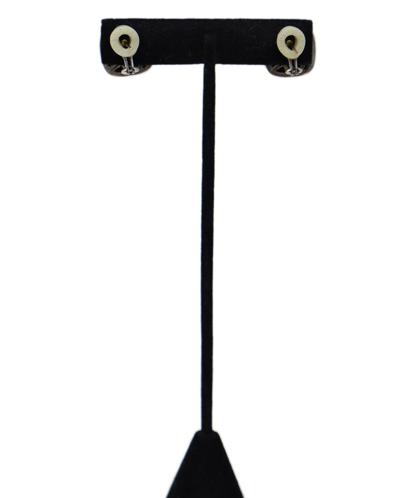 David Yurman Pierced Black Onyx Earrings 2