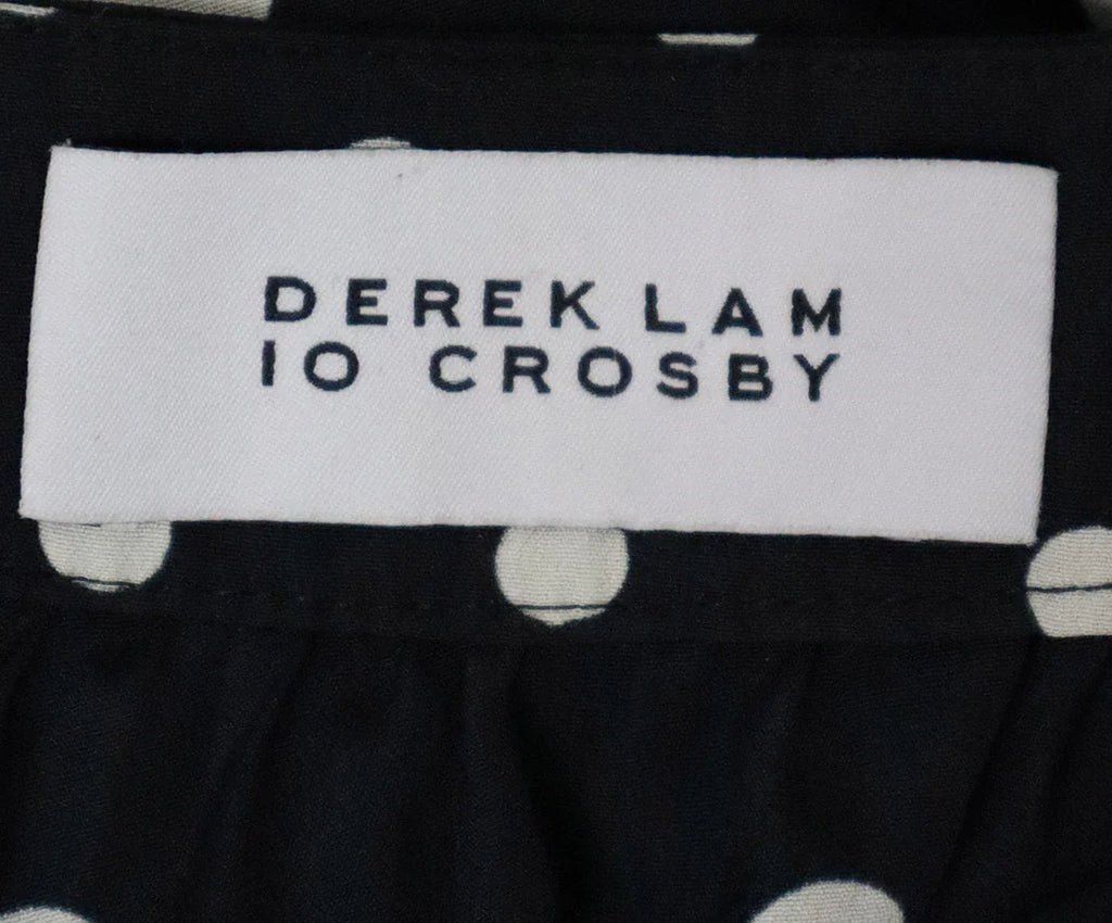 Derek Lam B&W Polka Dot Skirt sz 8 - Michael's Consignment NYC