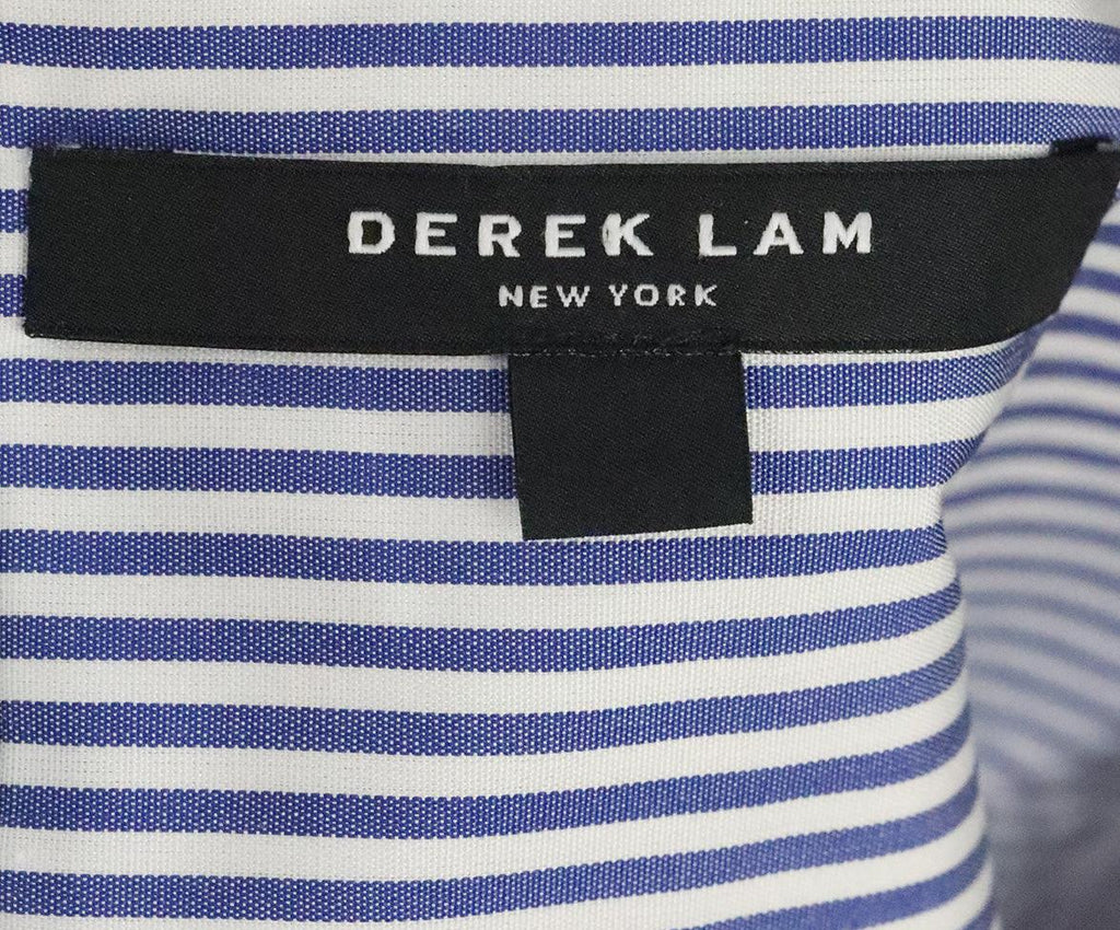 Derek Lam Blue & White Striped Blouse sz 10 - Michael's Consignment NYC