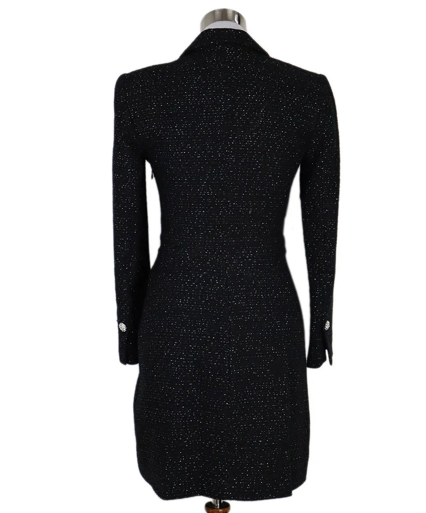 Derek Lam Black & Silver Tweed Dress sz 2 - Michael's Consignment NYC